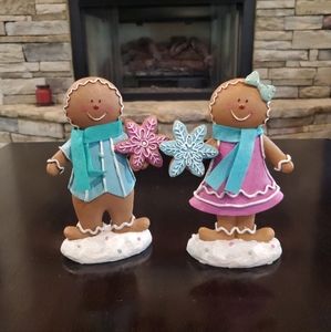 Pastel Gingerbread Couple